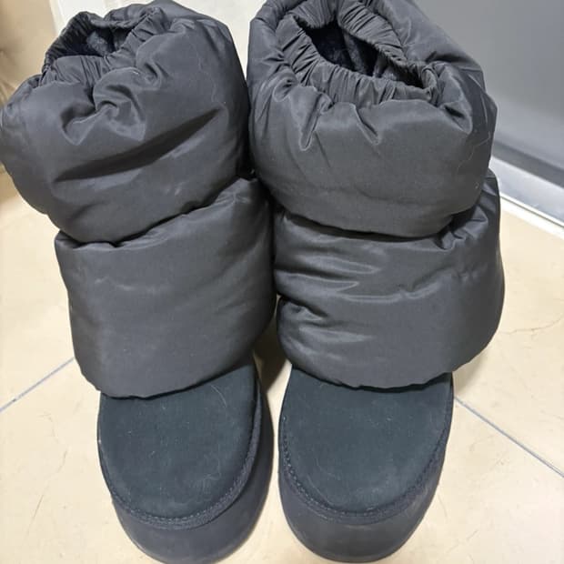 어그 부츠 블랙 250