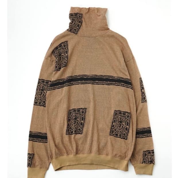 캐피탈 터틀넥 티셔츠 1사이즈