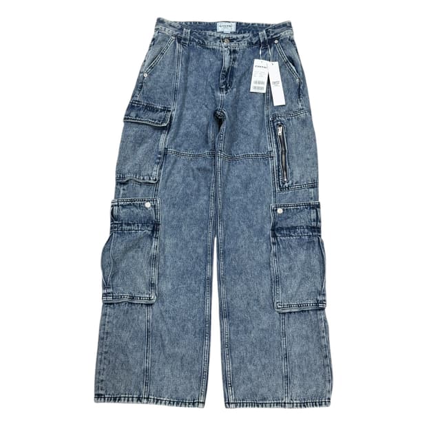 CRITIC 크리틱 멀티 카고 데님팬츠 바지 인디고 XL