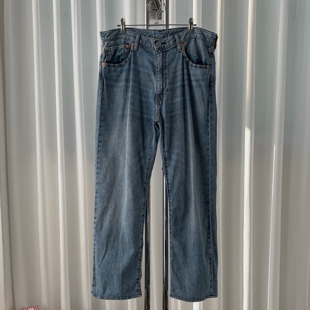 [34인치]리바이스 프리미엄 BigE 555 릴렉스 스트레이트 데님 팬츠