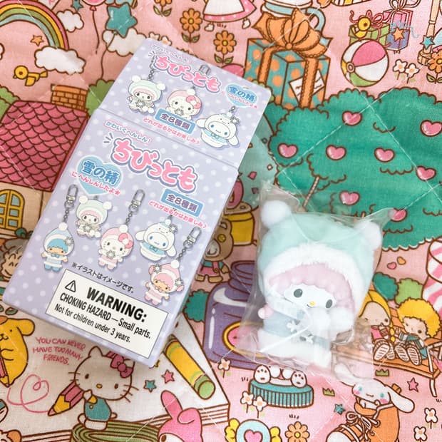 산리오 치비토모 눈의정령 피아노