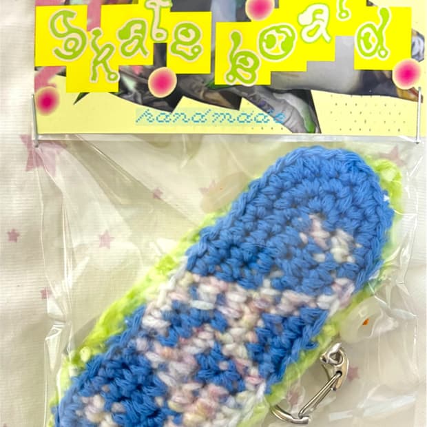 Handmade Skateboard keyring NO.5