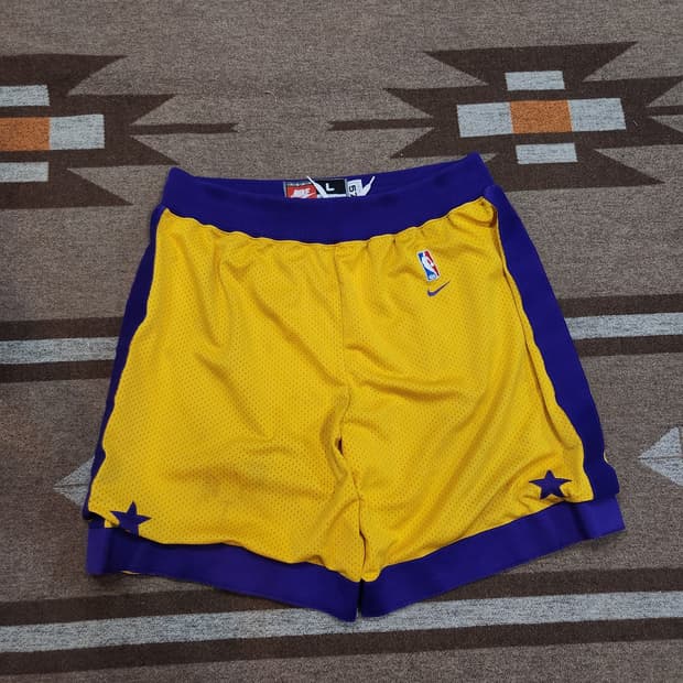 레이커스 NBA 90s 나이키 스윙맨 쇼츠 XL