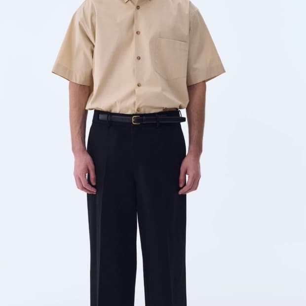 렉토(RECTO) | OVER FIT CROP BOAT SHIRT