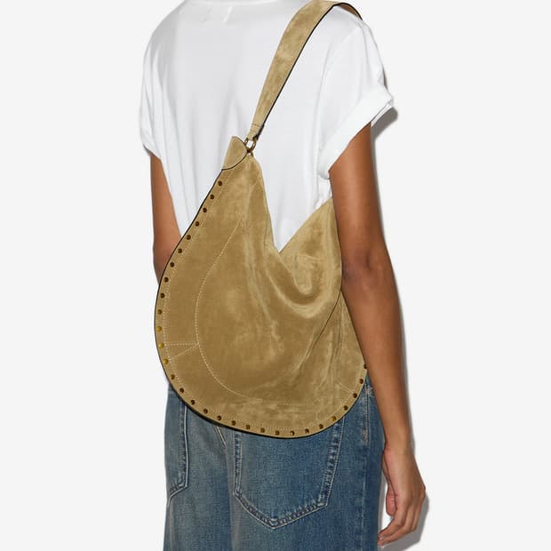 이자벨마랑 오스칸 호보 소프트 taupe