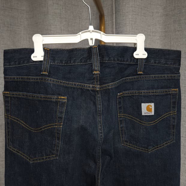 36/32 ) 칼하트 스트레이트 진청 청바지