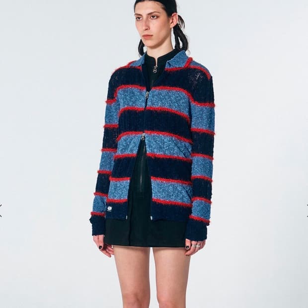 스컬프터 믹스 가디건