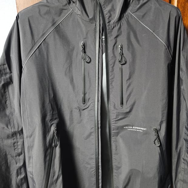 웰터익스페리먼트 바람막이 블랙 새상품