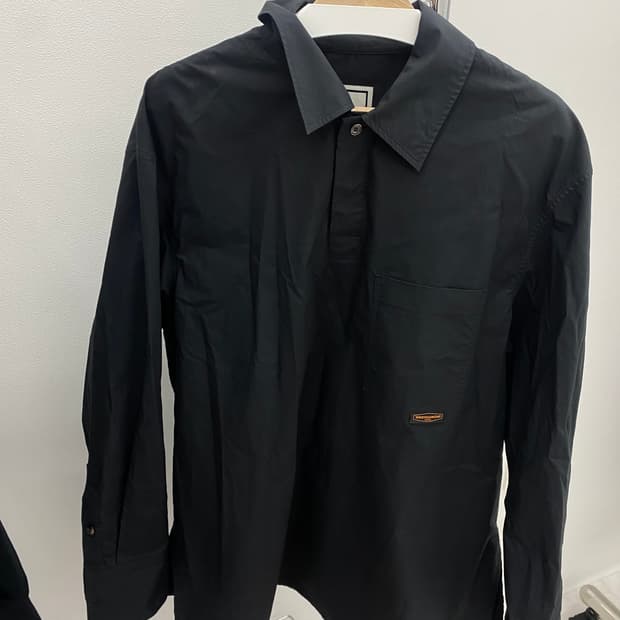 우영미 블랙 셔츠(50)