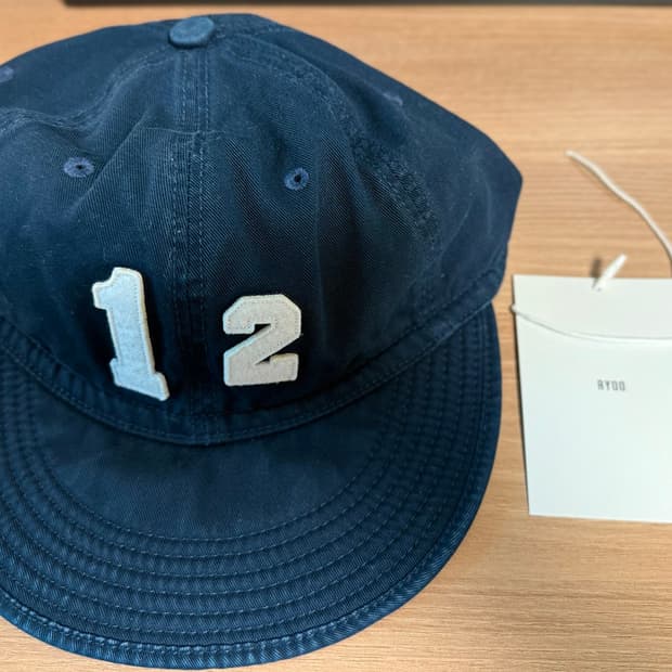 ryoo 12-og 볼캡 (Navy)