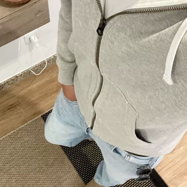 폴로 랄프로렌 후드집업 그레이(급처)
