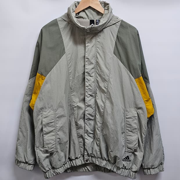 아디다스 MHS 우븐 바람막이 자켓 XL