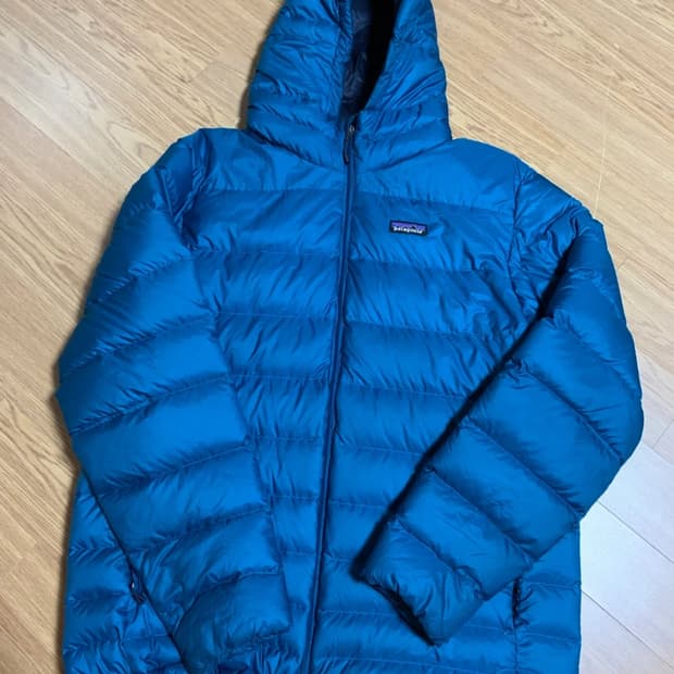 파타고니아 하이로프트 다운 후디 블루 XL