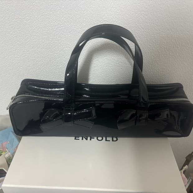 꼼데가르송걸 보우백 