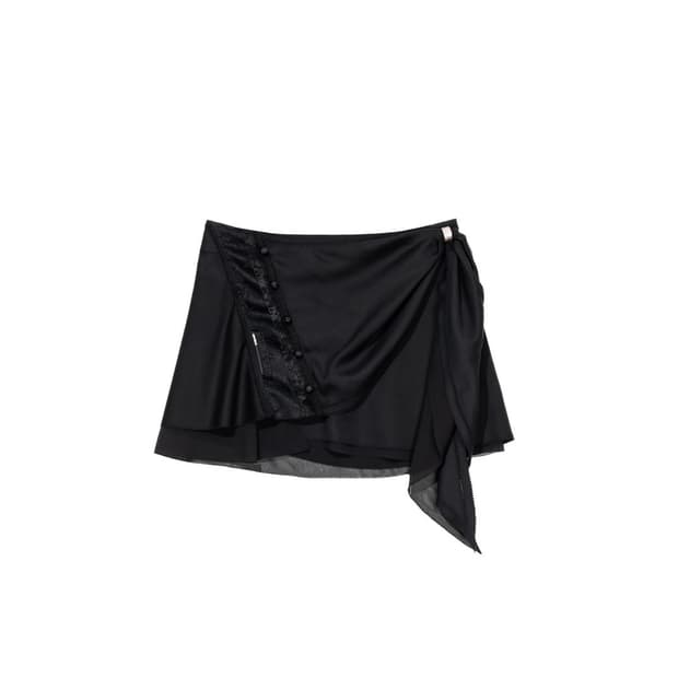 혜인서 Tied Mini Skirt 