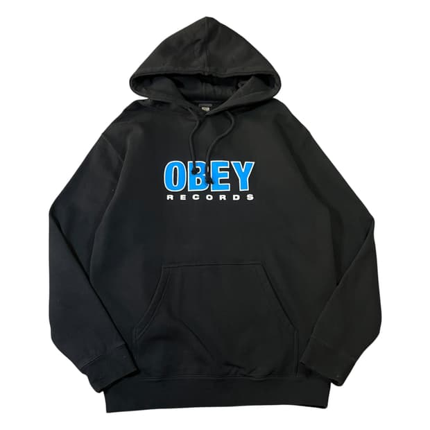 오베이 빅로고 후드티
