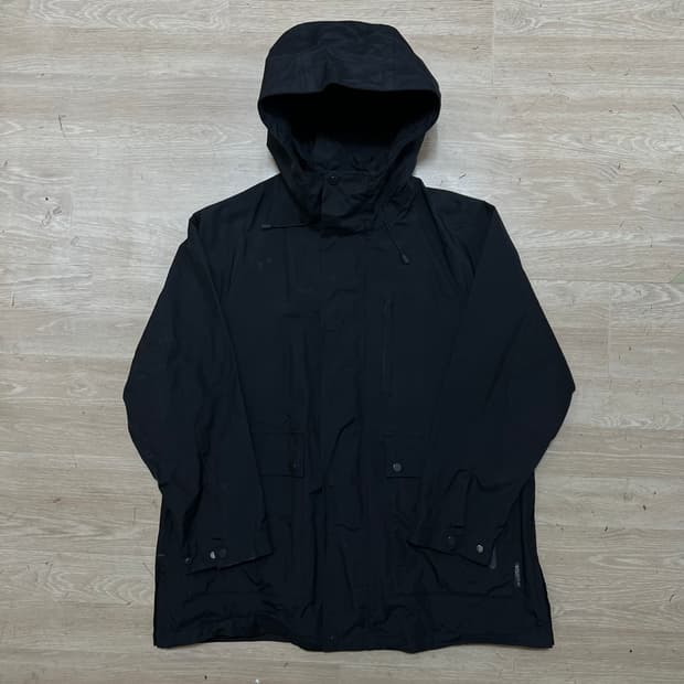 에이플러스 도쿄 퍼텍스 후드 바람막이 필드자켓 [블랙] XL/105