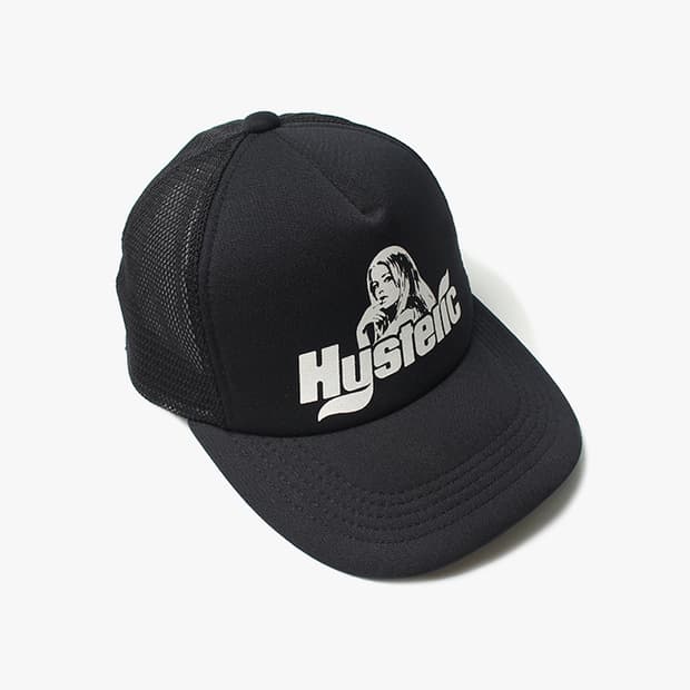 HYSTERIC GLAMOUR "Black Mesh Cap"