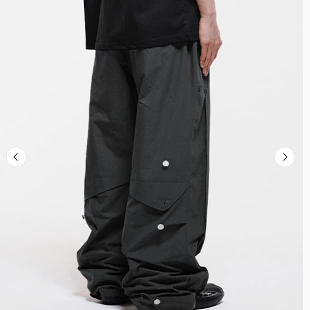 (더콜디스트모먼트)
TCM snap pants (charcoal)