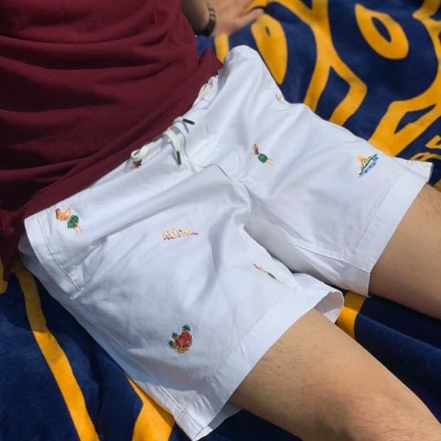 폴로 랄프로렌 하와이 알로하 프렙스터 화이트 M