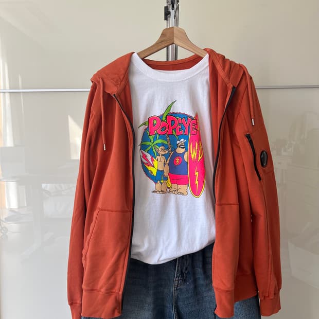 후드 집업 C.P COMPANY