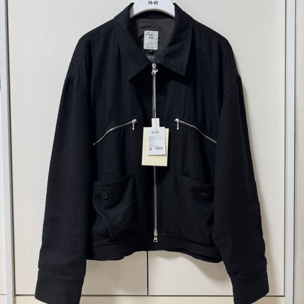 4) 폴리테루 넵 린넨 스윙탑 자켓