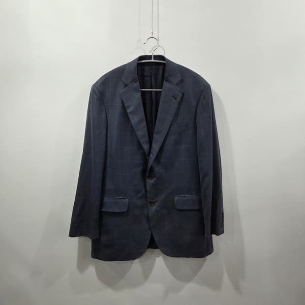 브룩스브라더스 체크 블레이저 38S 