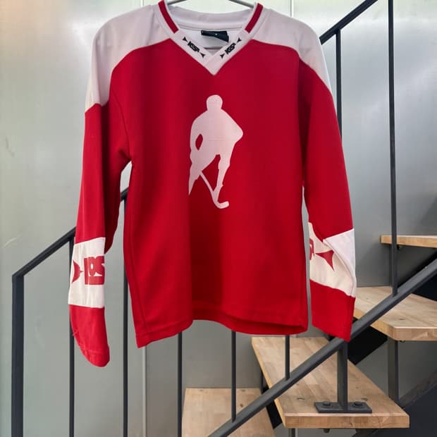 빈티지 아이스하키 져지티