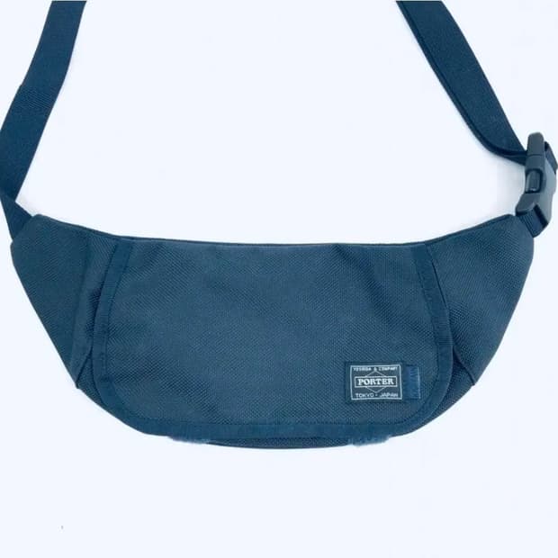 <신품급>포터X빔즈X캡틴선샤인 숄더백 네이비