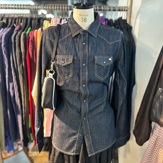 DIESEL Western Denim Shirts