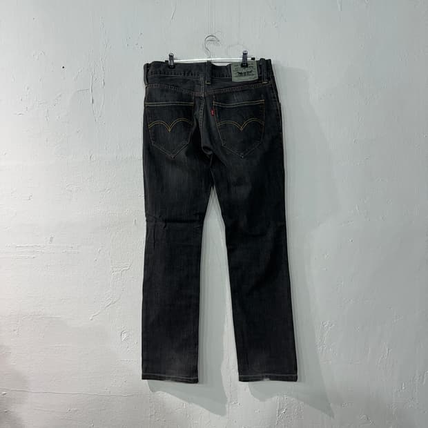  리바이스511 데님 흑청바지 32