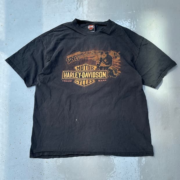 [할리데이비슨] •Vintage Save Tee