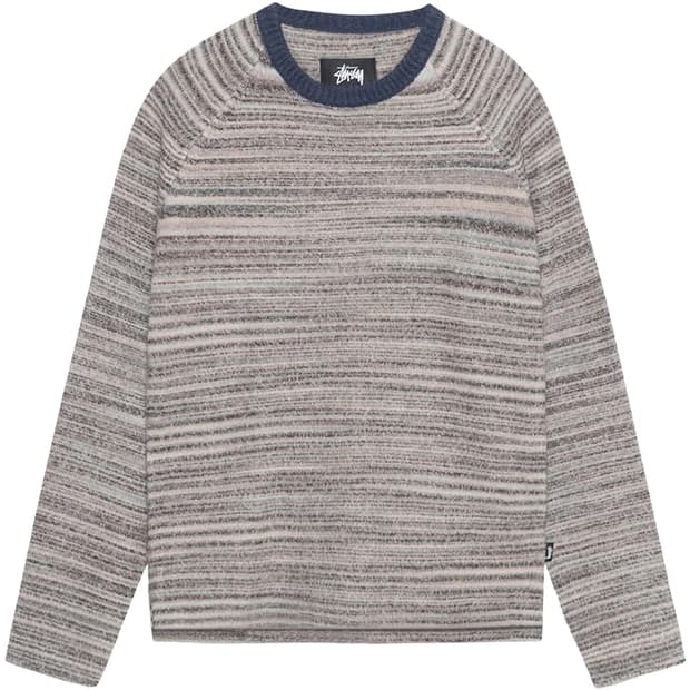 Stussy Textured Knit Grey Multi