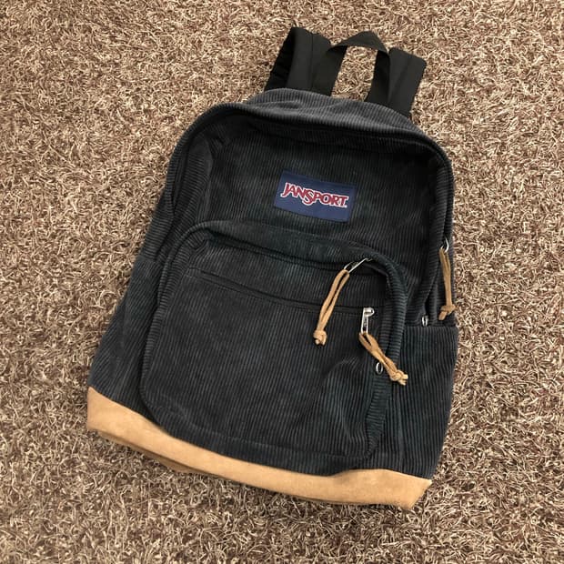 잔스포츠 코듀로이 백팩 