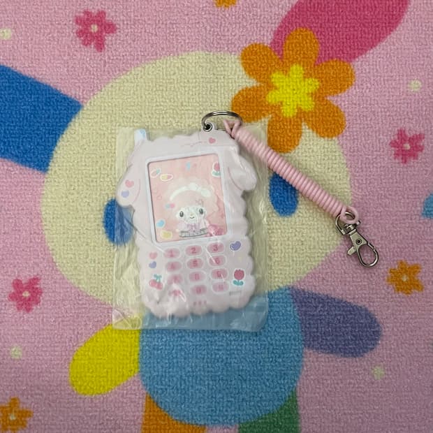 [새상품] 산리오 마이스위트 피아노 핸드폰 커스텀 포토카드 홀더 키링