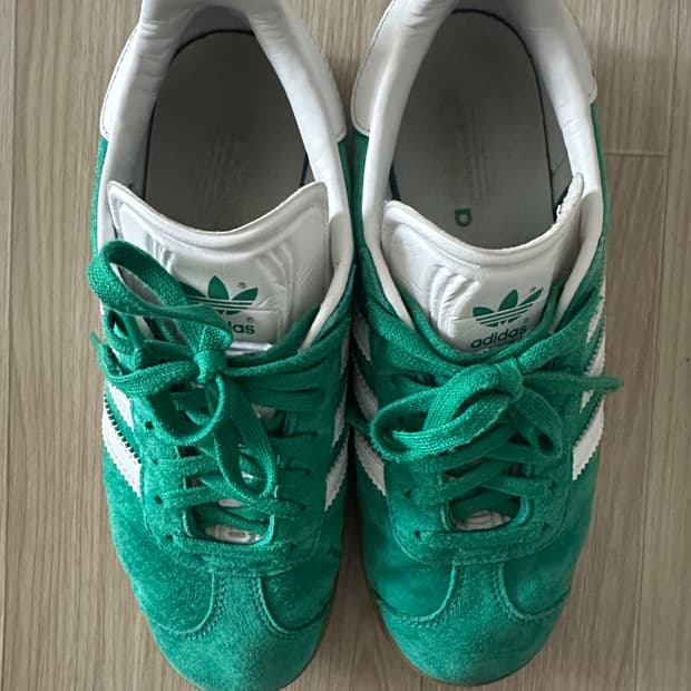 아디다스 가젤 그린 235