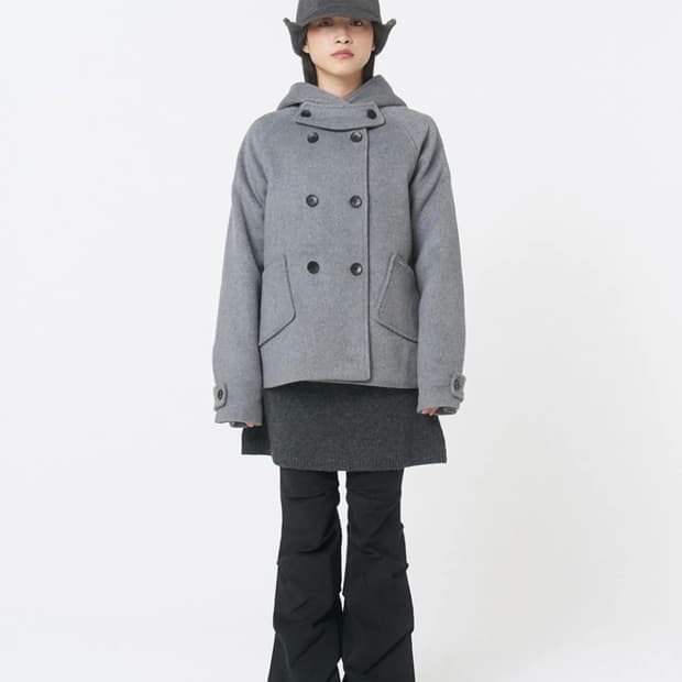 MISEKI SEOUL shirring bootscut pants