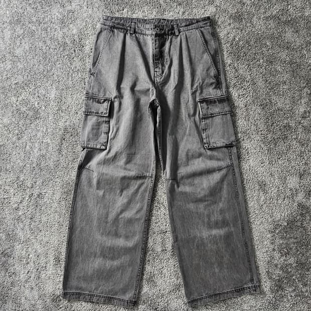 coor 카고 데님 팬츠