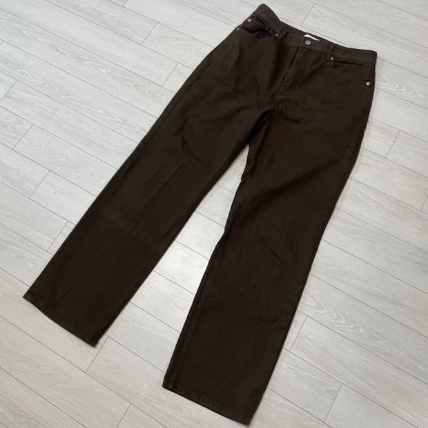 라벨아카이브 Brown Denim Pants
