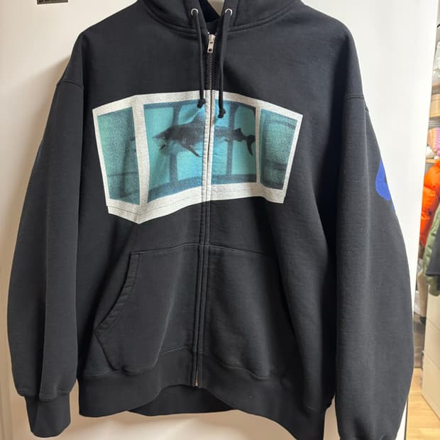 [M] 슈프림 데미안 허스트 집업 후드 블랙