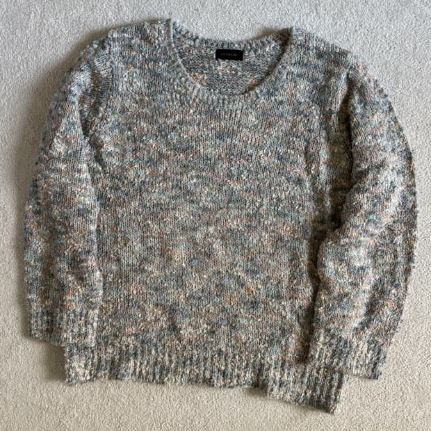 일본빈티지 putielal 하구미 사와코깔 파스텔톤 니트