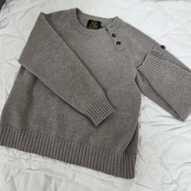 포그서비스 밀리터리 니트