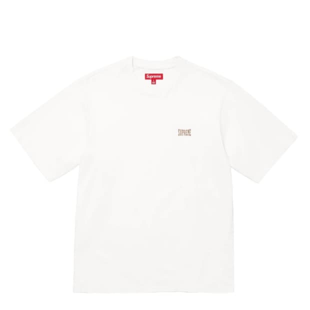 슈프림 XL 시착안한 새상품 반팔 티셔츠 supreme