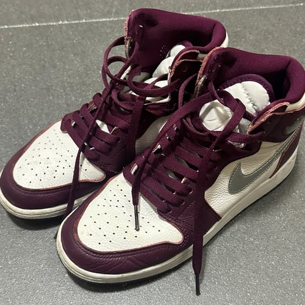 나이키 에어 조던 1 레트로 하이 보르도 GS