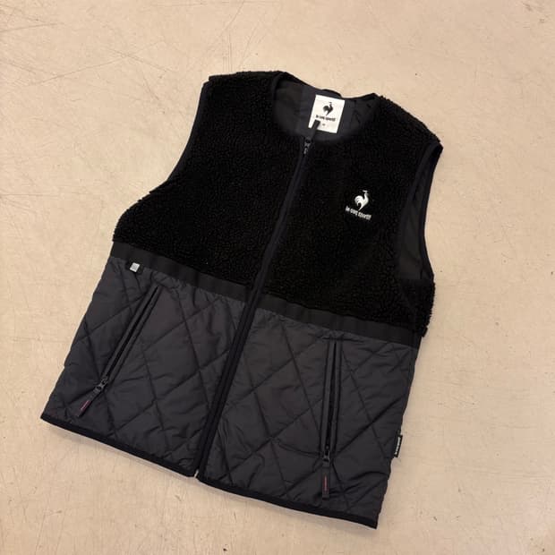 르꼬끄 플리스 퀼팅 베스트