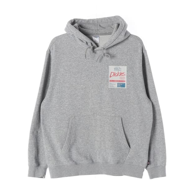 디키즈 빈티지 그래픽 로고 기모 후드티 L