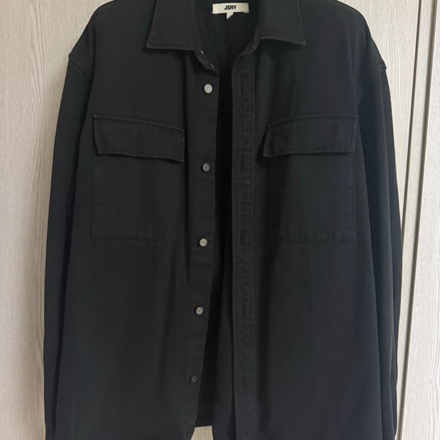 질스튜어트뉴욕 흑청 셔츠 자켓 L사이즈