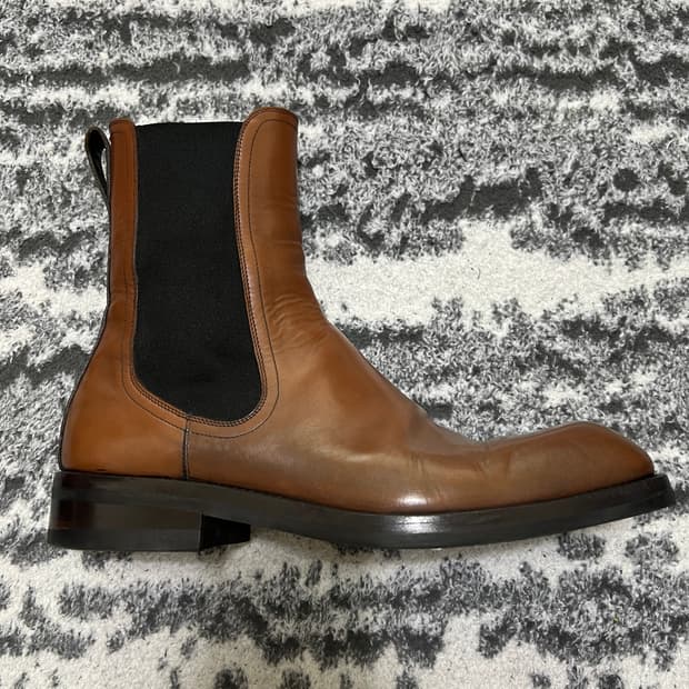 드리스반노튼 스퀘어토 브라운 부츠 42