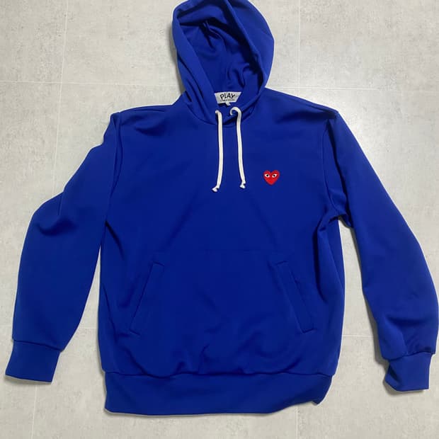 꼼데가르송 후드티 XXL