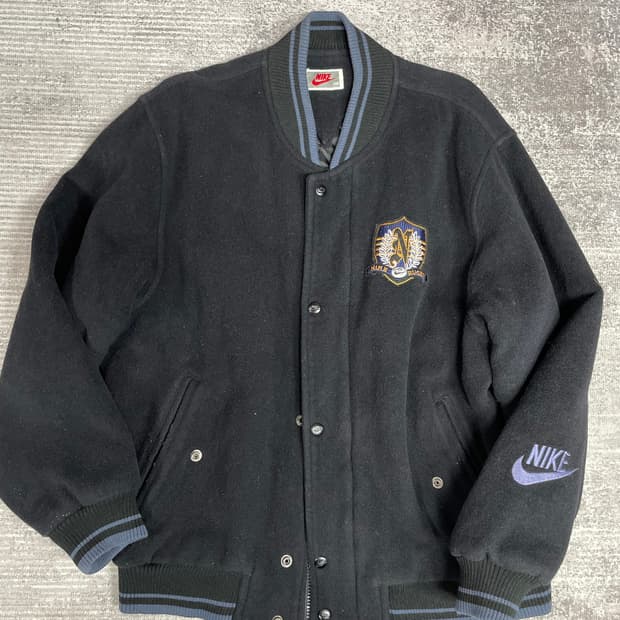 90s NIKE RUGBY 모직 바시티